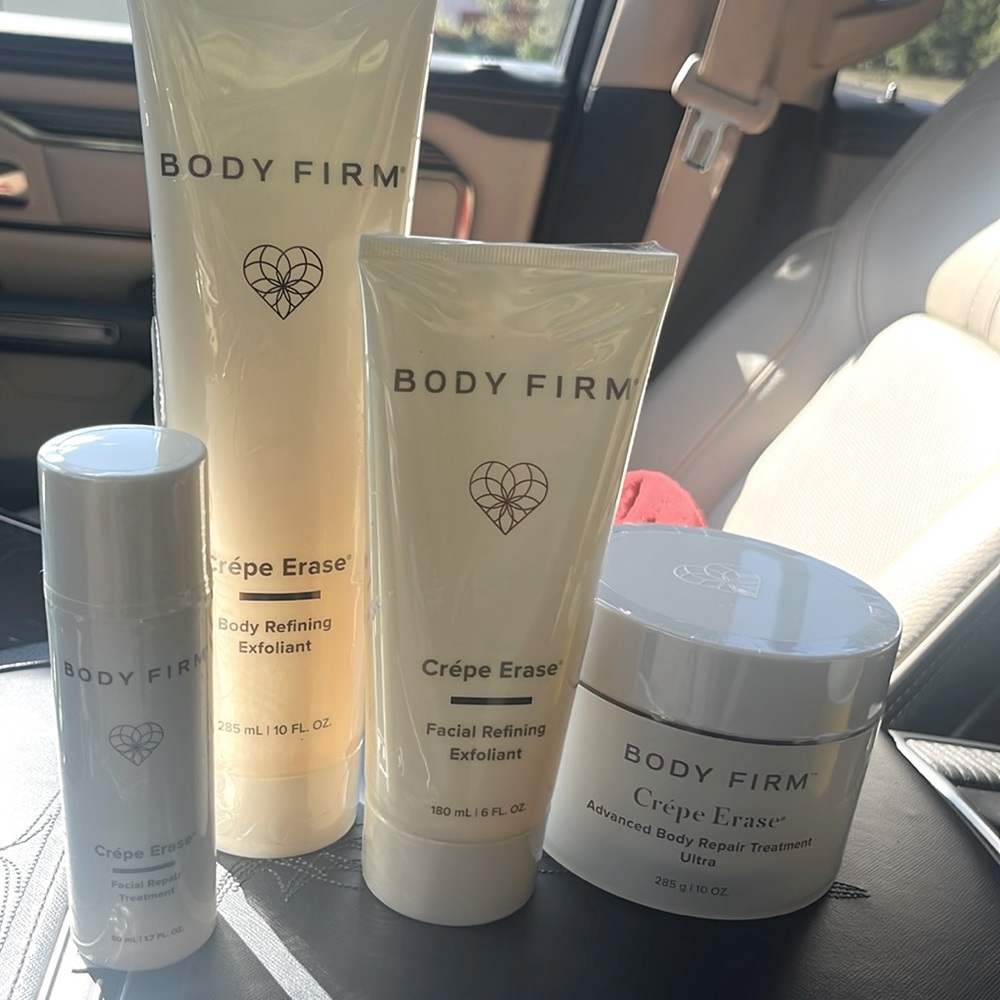 Body firm crepe erase set!! You will not find it cheaper!!!   4 products…i